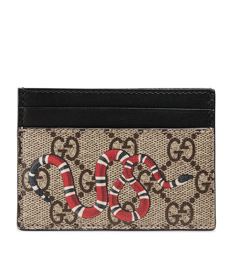 gucci kingsnake card holders.